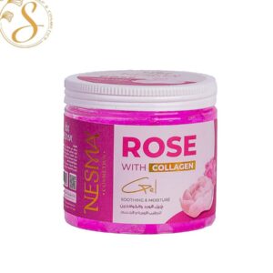 جل الورد الطبيعي والكولاجين لترطيب البشرة من نسمة شام ستارز - 200 جم